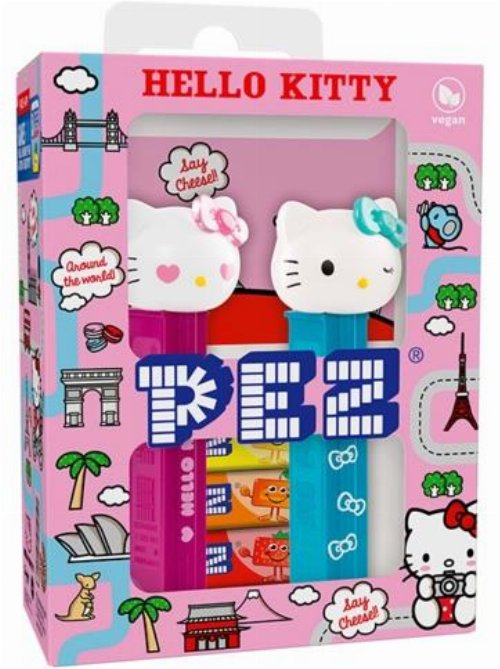 PEZ Dispenser - Hello Kitty: Hearts & Blinking
Gift Set