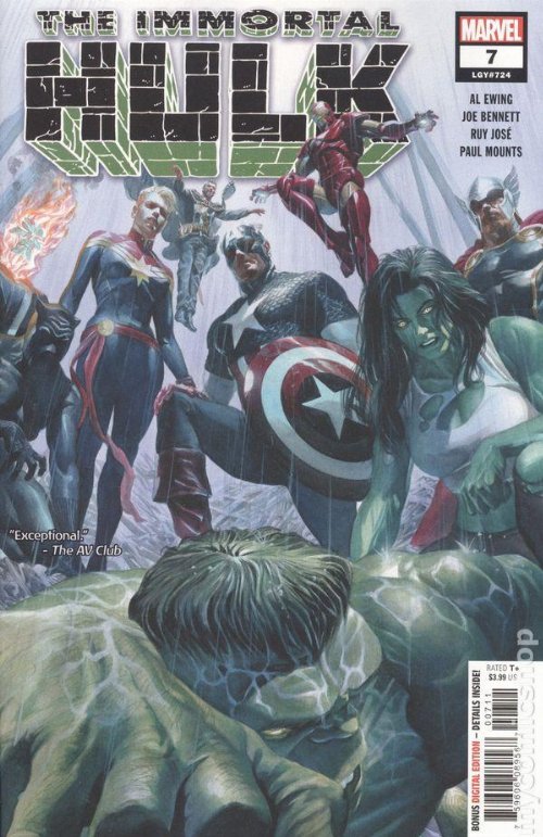 Τεύχος Κόμικ The Immortal Hulk #07