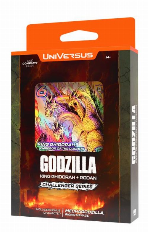 UniVersus CCG: Godzilla - King Ghidorah &
Rodan Challenger Deck