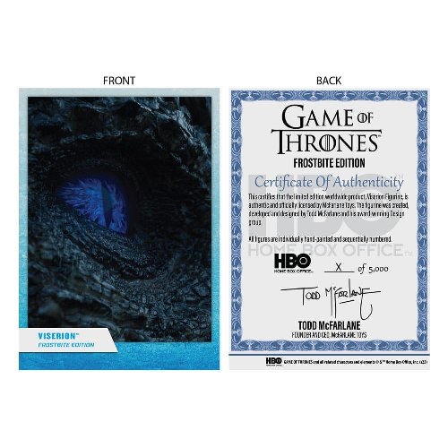 Game of Thrones: Gold Label - Viserion (Frostbite)
Φιγούρα Δράσης (15cm) LE5000