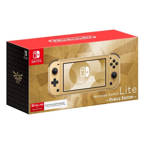 Nintendo Switch - Lite Model (Hyrule Gold
Edition)
