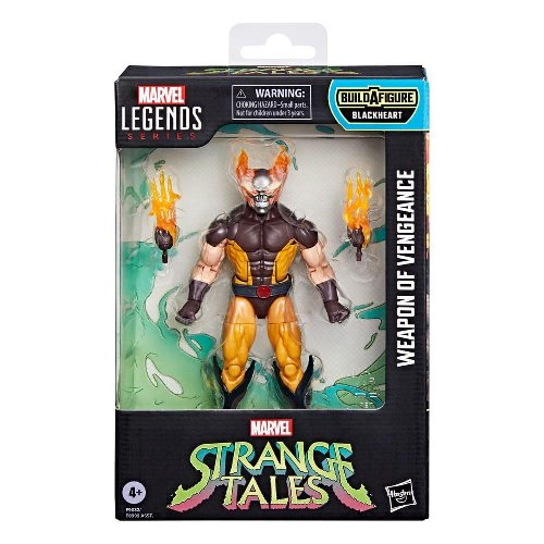Marvel Legends: Strange Tales - Weapon of
Vengeance Action Figure (15cm) Build-a-Figure
Blackheart