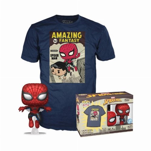 Funko Box: Marvel - Spider-Man (Metallic) POP!
with T-Shirt