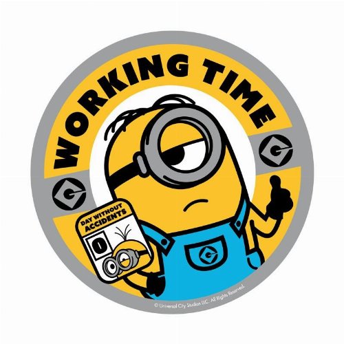 Minions - Working Time Mousepad (22cm)