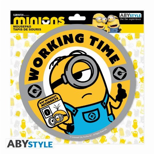 Minions - Working Time Mousepad (22cm)