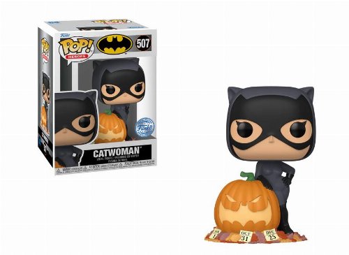 Φιγούρα Funko POP! DC Heroes - Catwoman with Pumpkin
#507 (Exclusive)