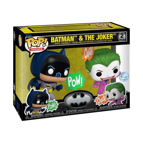Figures Funko POP! DC Heroes - Batman & The
Joker 2-Pack (Exclusive)