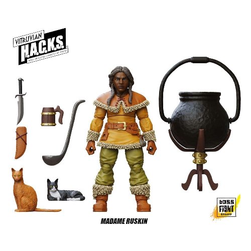 Vitruvian H.A.C.K.S. - Dwarf Tavern Keeper
Madame Ruskin Action Figure