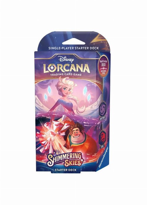 Disney Lorcana TCG - Shimmering Skies: Starter Deck
(Amethyst & Ruby)