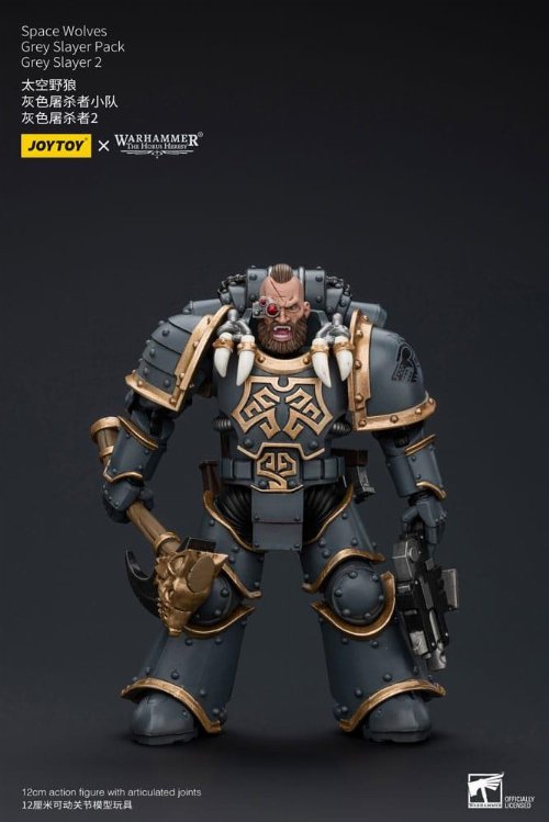 Warhammer The Horus Heresy - Space Wolves Grey Slayer
Pack Grey Slayer 2 1/18 Φιγούρα Δράσης (12cm)