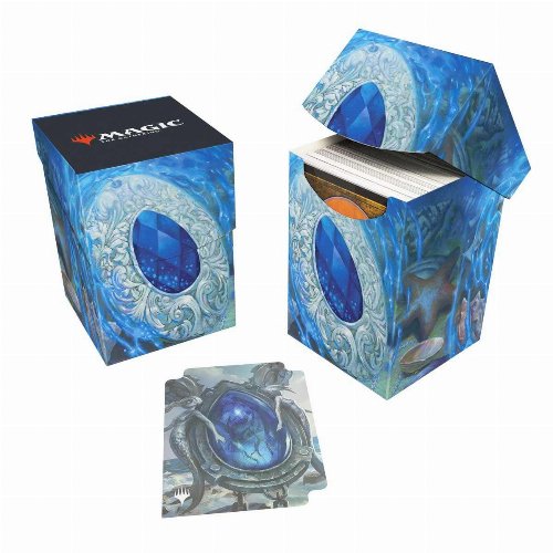 Ultra Pro 100+ Deck Box - Modern Horizons 3 (Sapphire
Medallion)