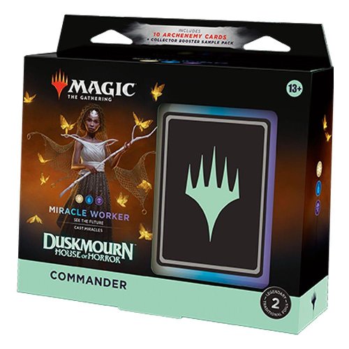 Magic the Gathering - Duskmourn: House of Horror
Commander Deck (Miracle Worker)