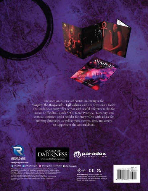Vampire: The Masquerade 5th Edition - Storyteller's
Toolkit