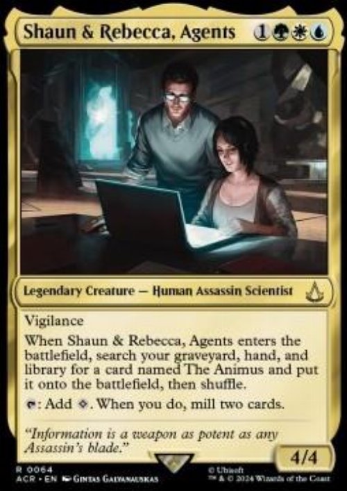 Shaun & Rebecca, Agents