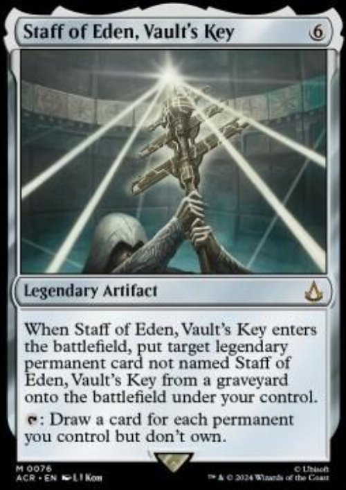 Staff of Eden, Vault's Key