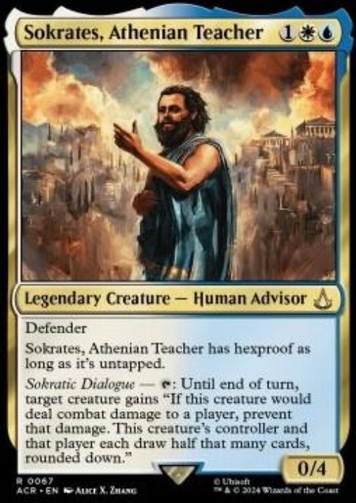 Sokrates, Athenian Teacher