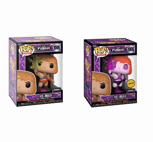 Figures Funko POP! Bundle of 2: Fusion Masters
of the Universe - He-Man #1006 & Chase