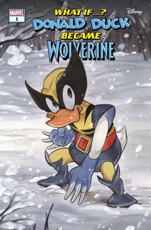 Τεύχος Κόμικ What If...? Donald Duck Became Wolverine
#1 Momoko Variant Cover