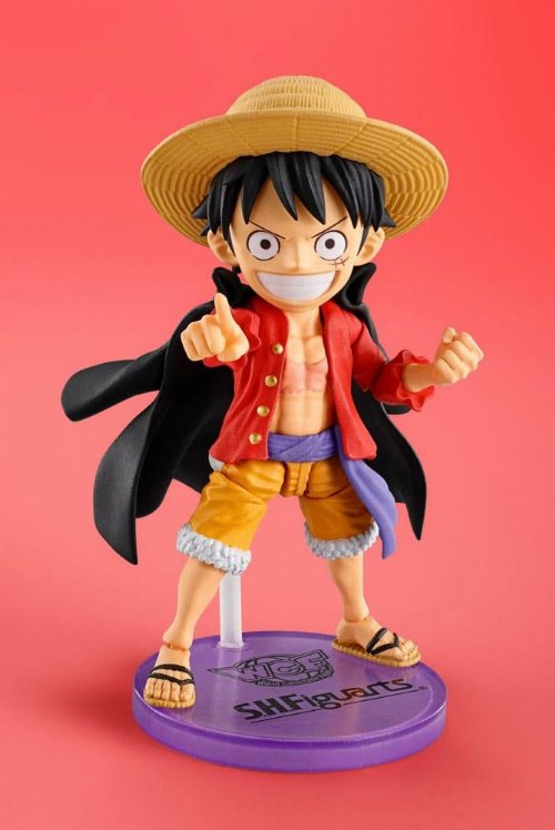 One Piece World Collactable Figures x S.H. Figuarts -
Monkey D. Luffey Φιγούρα Δράσης (8cm)