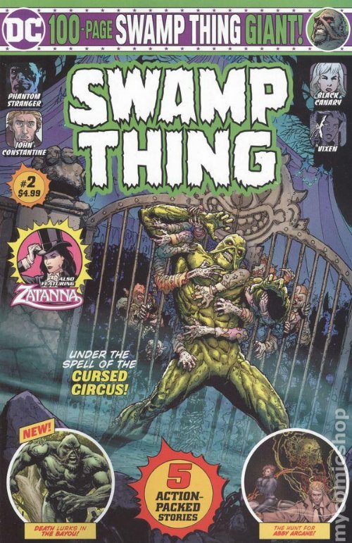 Τεύχος Κόμικ Swamp Thing Giant #2