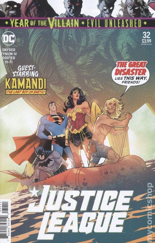 Τεύχος Κόμικ Justice League #32 (Year Of The Villain
Tie-In)