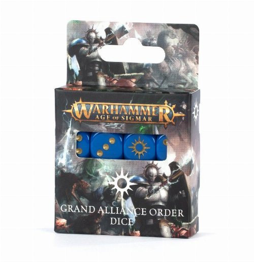 Warhammer Age of Sigmar - Grand Alliance Order Dice
Pack