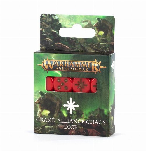 Warhammer Age of Sigmar - Grand Alliance Chaos Dice
Pack
