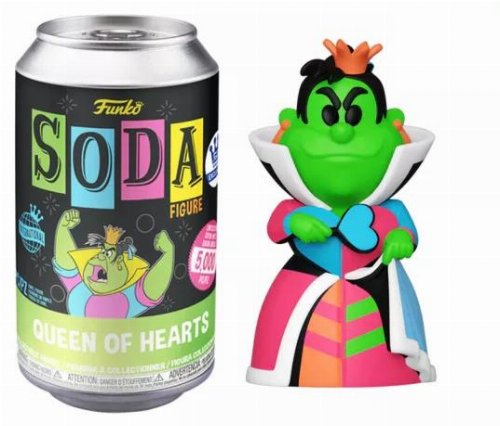 Funko Vinyl Soda Disney: Alice in Wonderland -
Queen of Hearts (Black Light) Figure (LE5000)