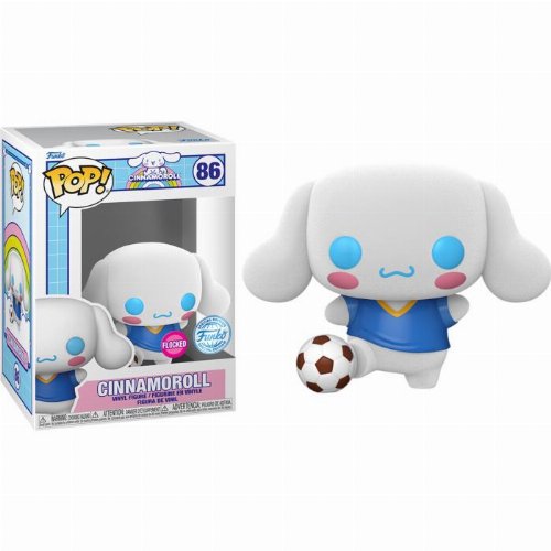 Φιγούρα Funko POP! Sanrio - Cinnamoroll with football
(Flocked) #86 (Exclusive)