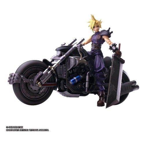 Final Fantasy VII Bring Arts - Cloud Strife &
Hardy-Daytona Φιγούρα Δράσης (15cm)