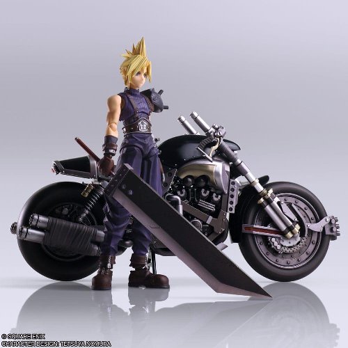 Final Fantasy VII Bring Arts - Cloud Strife &
Hardy-Daytona Φιγούρα Δράσης (15cm)