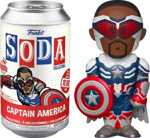 Funko Vinyl Soda Marvel: The Falcon and the
Winter Soldier - Captain America Figure
(LE10000)