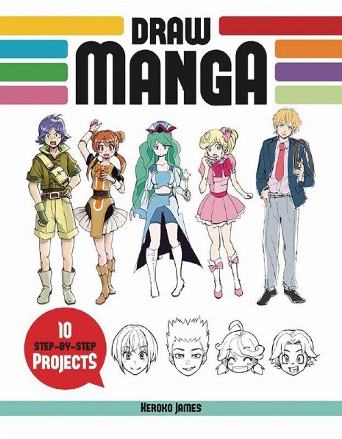 Βιβλίο Ζωγραφικής Draw Manga