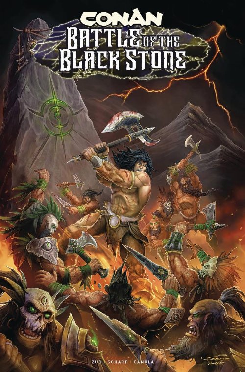 Τεύχος Κόμικ Conan The Barbarian: Battle Blackstone #1
(Of 4) Cover D