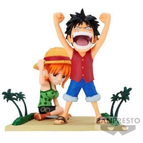 One Piece: WCF Log Stories - Luffy & Nami Φιγούρα
Αγαλματίδιο (7cm)