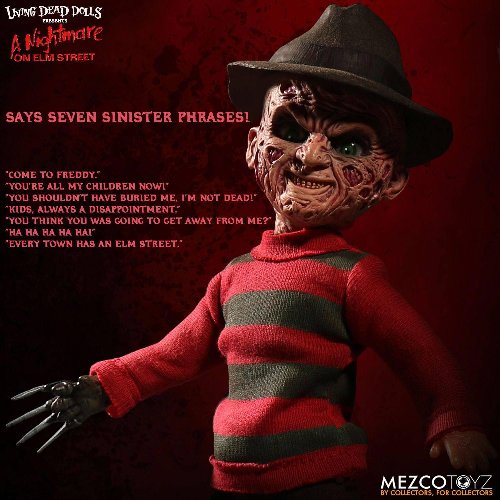 Nightmare on Elm Street - Freddy Krueger Talking
Κούκλα (25cm)