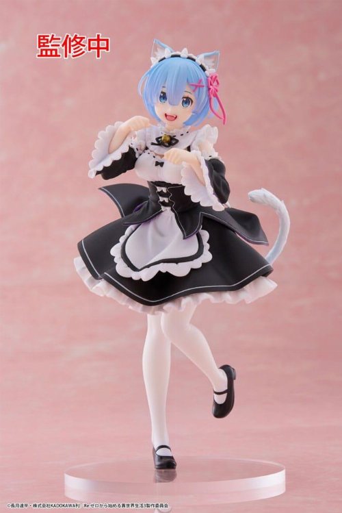 Re:Zero Starting Life in Another World Coreful -
Rem Cat Maid Statue Figure (13cm)