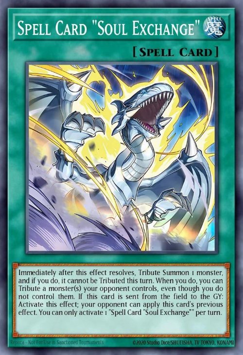 Spell Card "Soul Exchange"