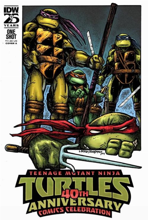 TMNT 40TH Anniversary Comics Celebration
#1