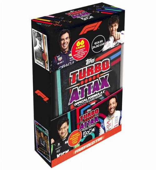 Topps - 2024 Turbo Attax Formula 1 (F1) Fivefold Tin
(66 κάρτες)