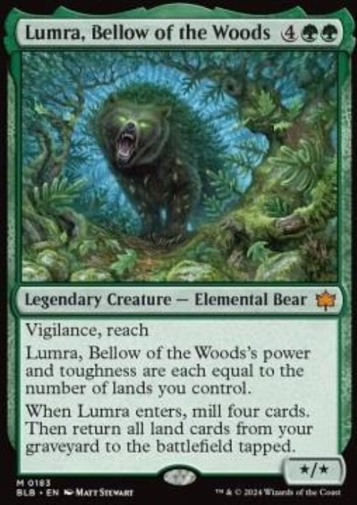 Lumra, Bellow of the Woods