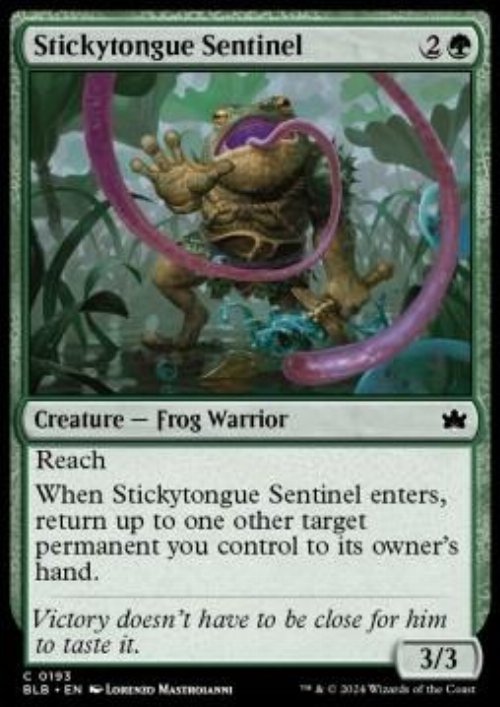 Stickytongue Sentinel