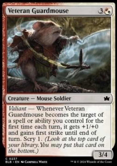 Veteran Guardmouse