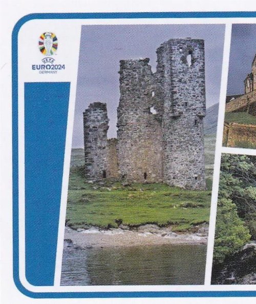 Topps - UEFA Germany Euro 2024 Αυτοκόλλητο - SCO P1.
Landmark 1/2