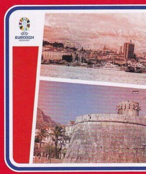 Topps - UEFA Germany Euro 2024 Sticker - CRO P1.
Landmark 1/2