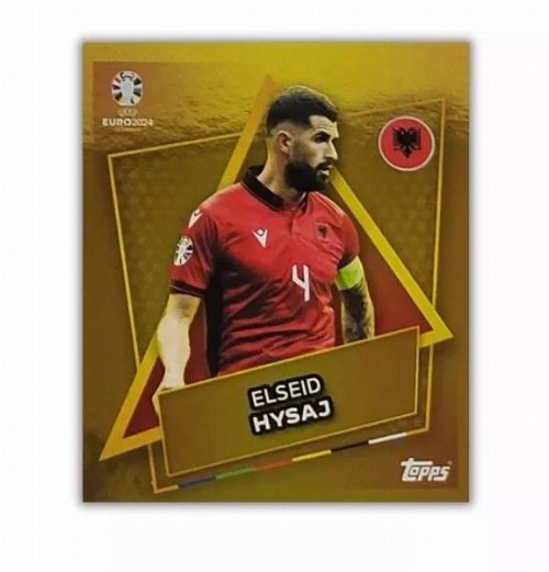 Topps - UEFA Germany Euro 2024 Αυτοκόλλητο - ALB SP.
Elseid Hysaj (Albania) Gold Foil