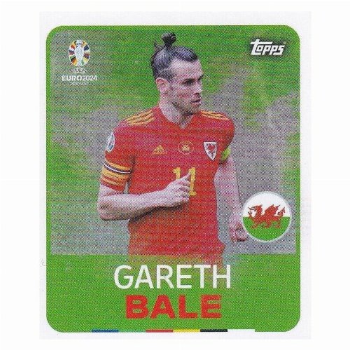 Topps - UEFA Germany Euro 2024 Αυτοκόλλητο - LEG 2.
Gareth Bale (Wales)