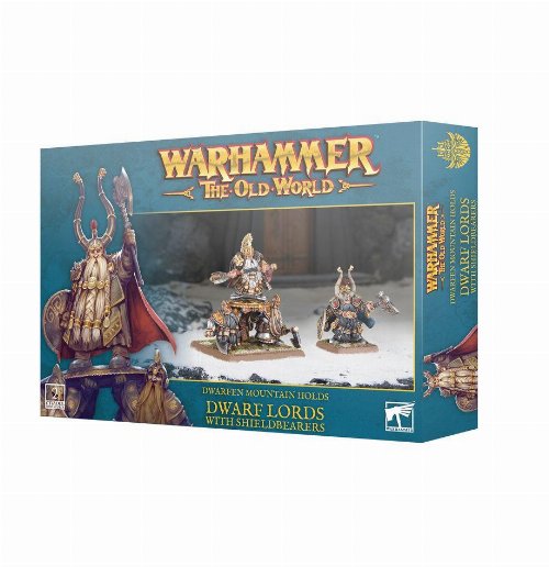 Warhammer: The Old World - Dwarfen Mountain
Holds: Dwarf Lords with Shieldbearers