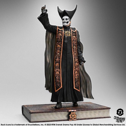 Ghost: Music Rock Iconz - Papa Emeritus IV
(Black Robes) 1/9 Statue Figure (22cm) LE3000