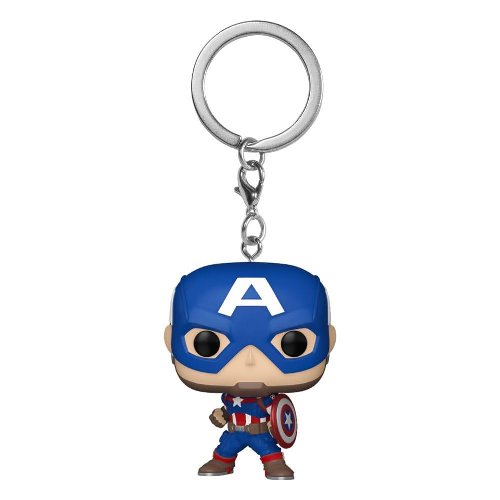 Funko Pocket POP! Μπρελόκ Marvel: New Classics -
Captain America Φιγούρα